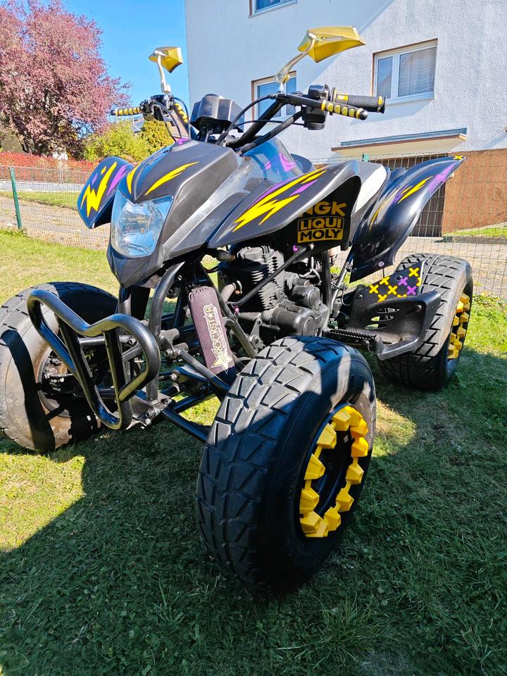  Quad Derbi DXR 200 Seltern Mit TÜV+Service Neu 2010 — вигляд ззаду
