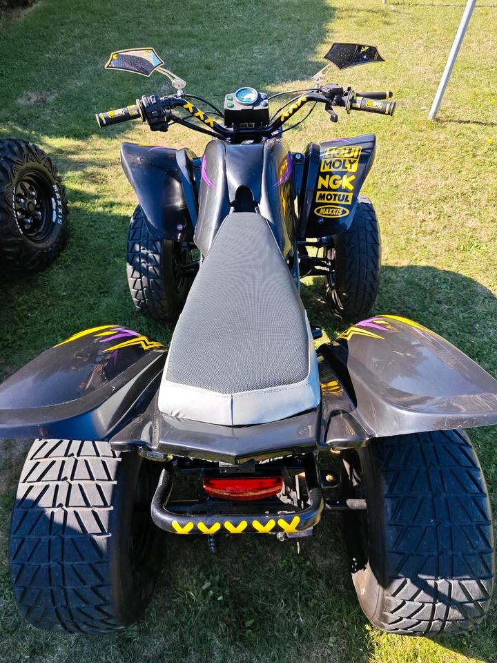  Quad Derbi DXR 200 Seltern Mit TÜV+Service Neu 2010 — салон