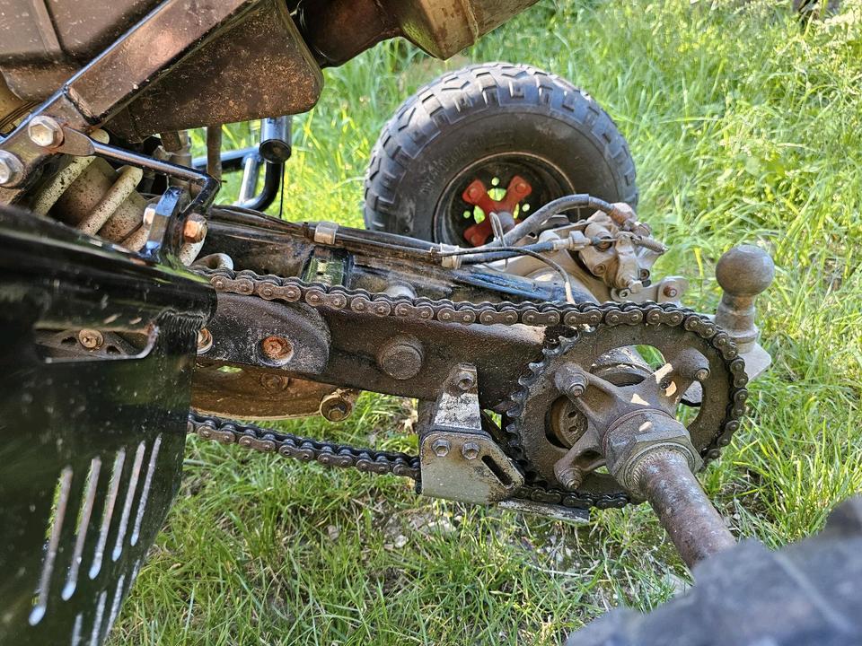 Suzuki LTR 450 LOF 2008 — engine