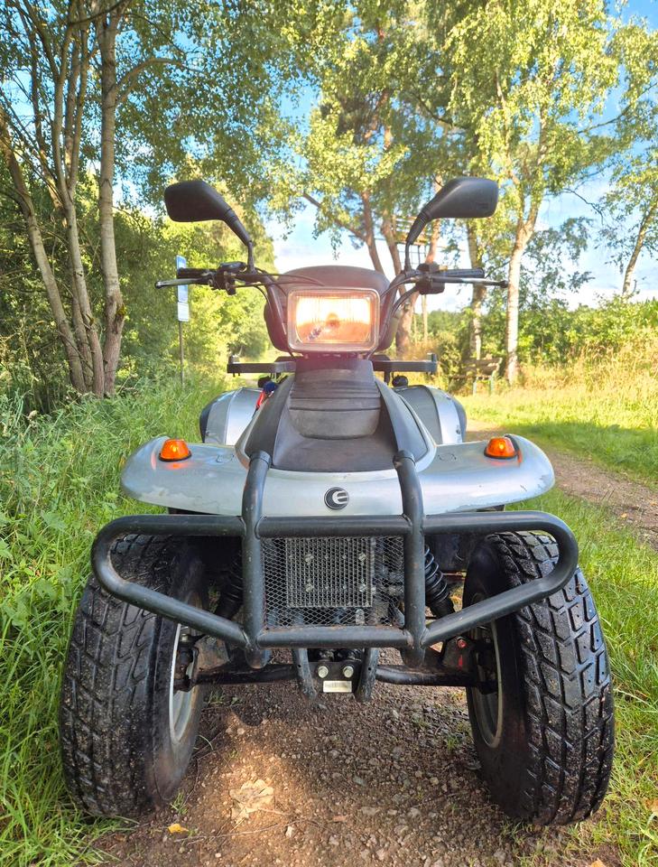 Kymco E-ton Quad 150 MXU 250 300 Adly Cfmoto tgb polaris kinder Kids 2010 — rear view