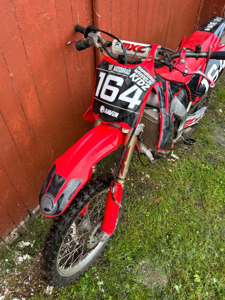 Honda CRF 250 R Vollcross Motocross 2009 — engine 250 ccm
