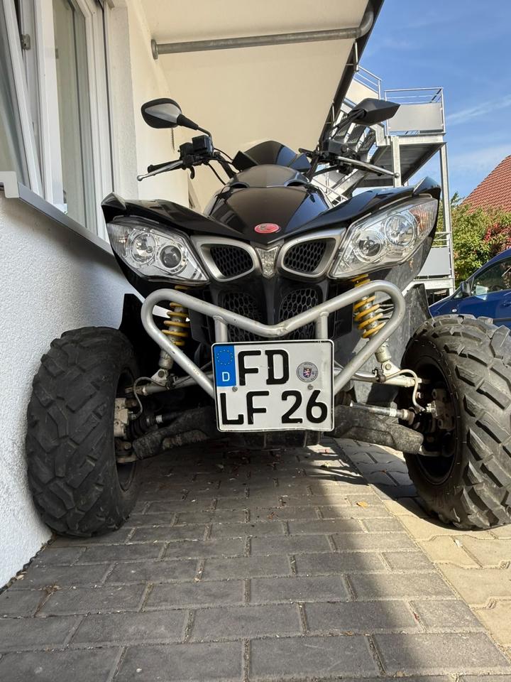 Kymco Quad Kymco Maxxer 450i LOF Zulassung TÜV 04/28 2015 — engine 443 ccm