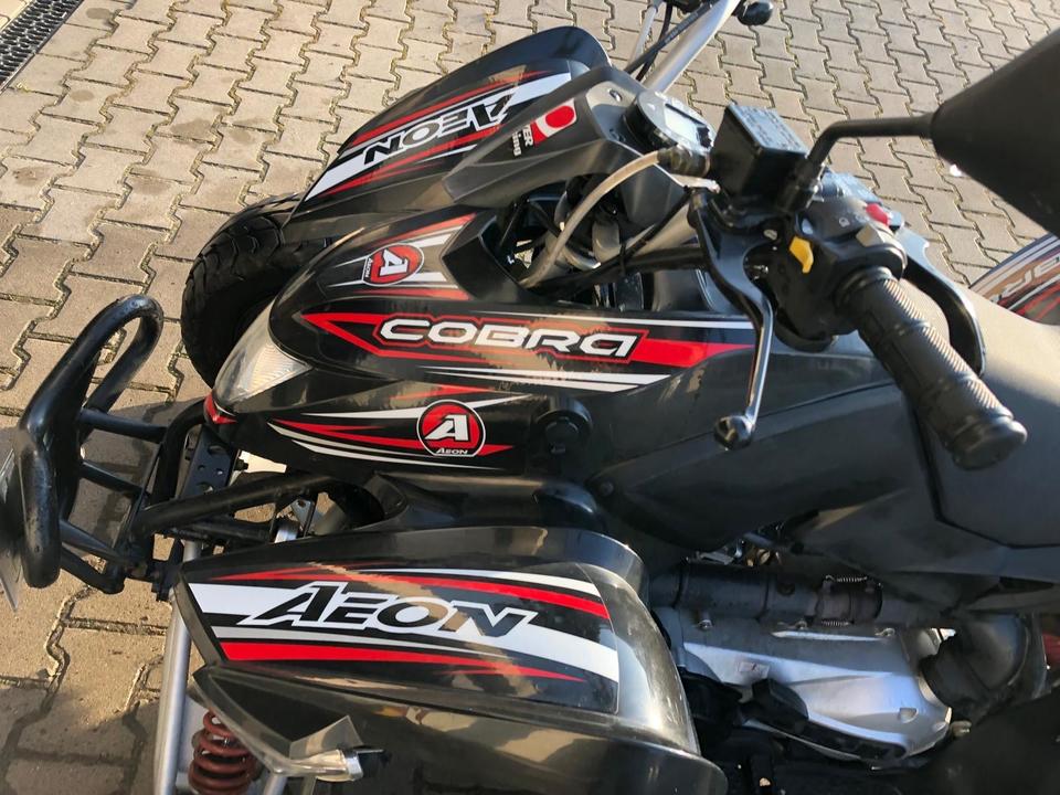 Weitere Motorräder Aeon Cobra 400 2014 — rear view
