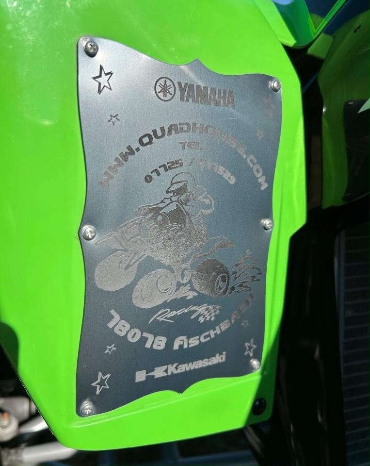 Kawasaki Gelöscht • Kawasaki KFX450R / LOF Zulassung/ TÜV frisch 2013 — салон