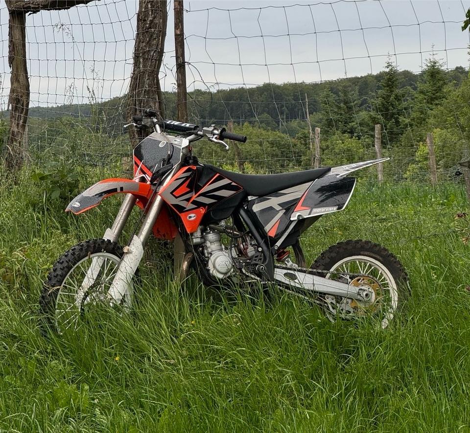 KTM sx 85 Motocross 2012 — салон