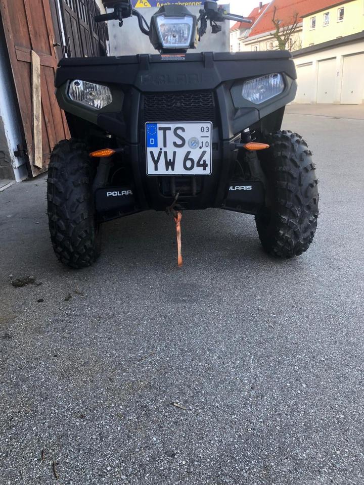 Weitere Motorräder ATV Quad Polaris Sportman 500 2012 — вигляд ззаду