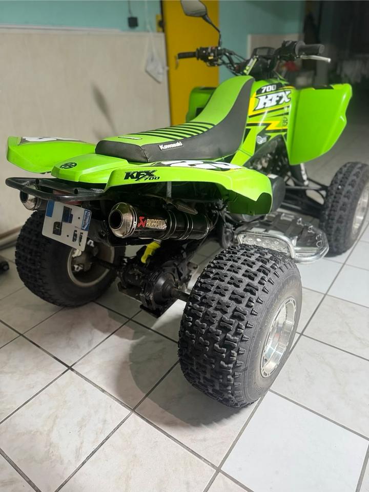 Kawasaki Gelöscht • KFX 700 2008 — вигляд ззаду