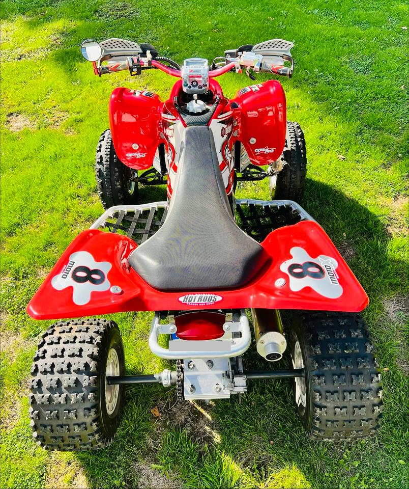 Suzuki LTZ 400 Quad mit BigBore Zylinder und ELKA Fahrwerk 2004 — фото 10