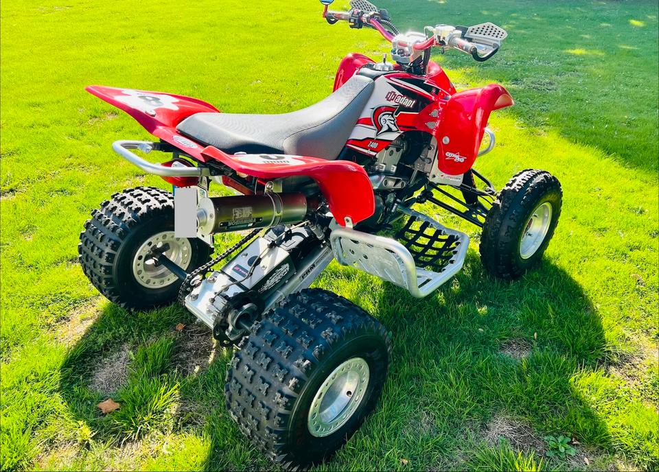Suzuki LTZ 400 Quad mit BigBore Zylinder und ELKA Fahrwerk 2004 — фото 6