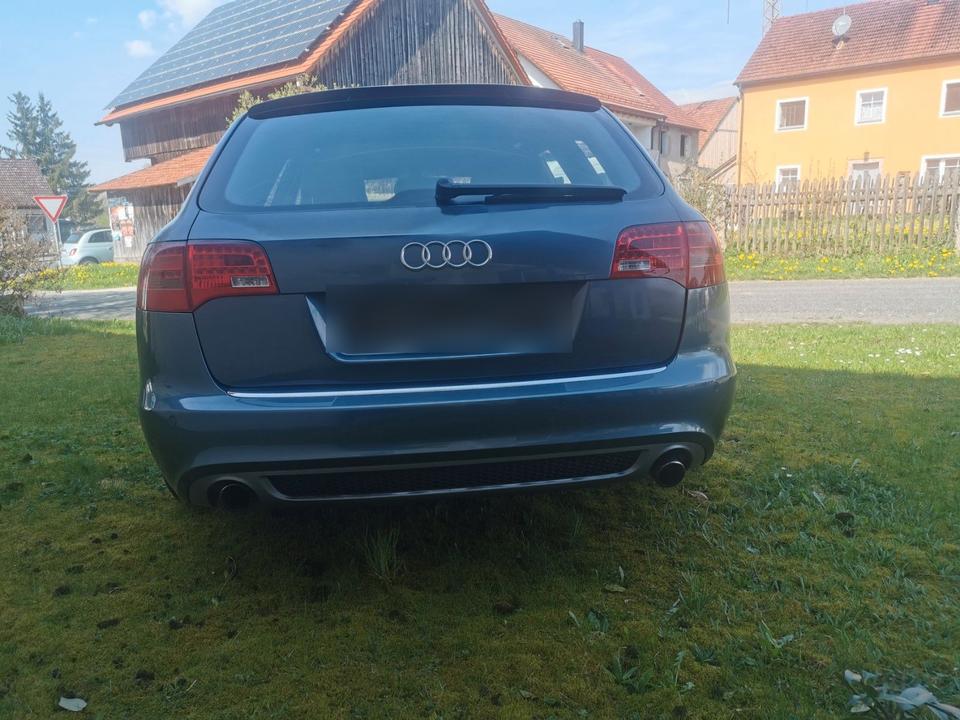 Audi A6 2005 — rear view