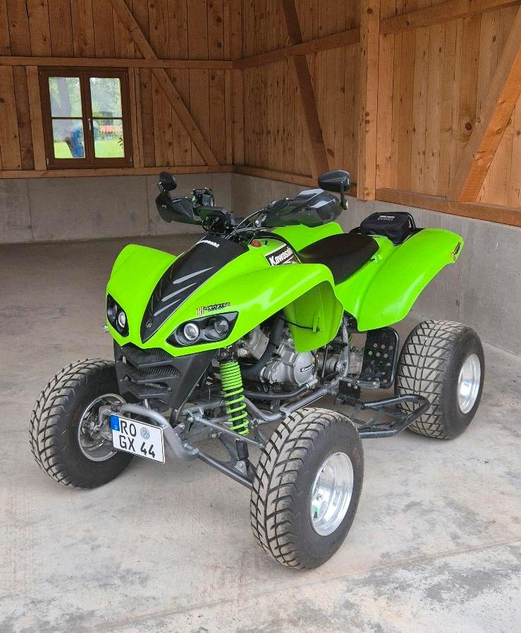 Kawasaki KFX 700 2 Zylinder Quad LOF Zulassung Miedl Scheinwerfer, 2004