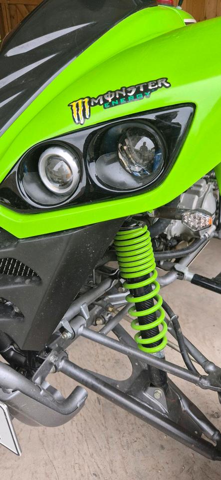 Kawasaki KFX 700 2 Zylinder Quad LOF Zulassung Miedl Scheinwerfer 2004 — photo 9