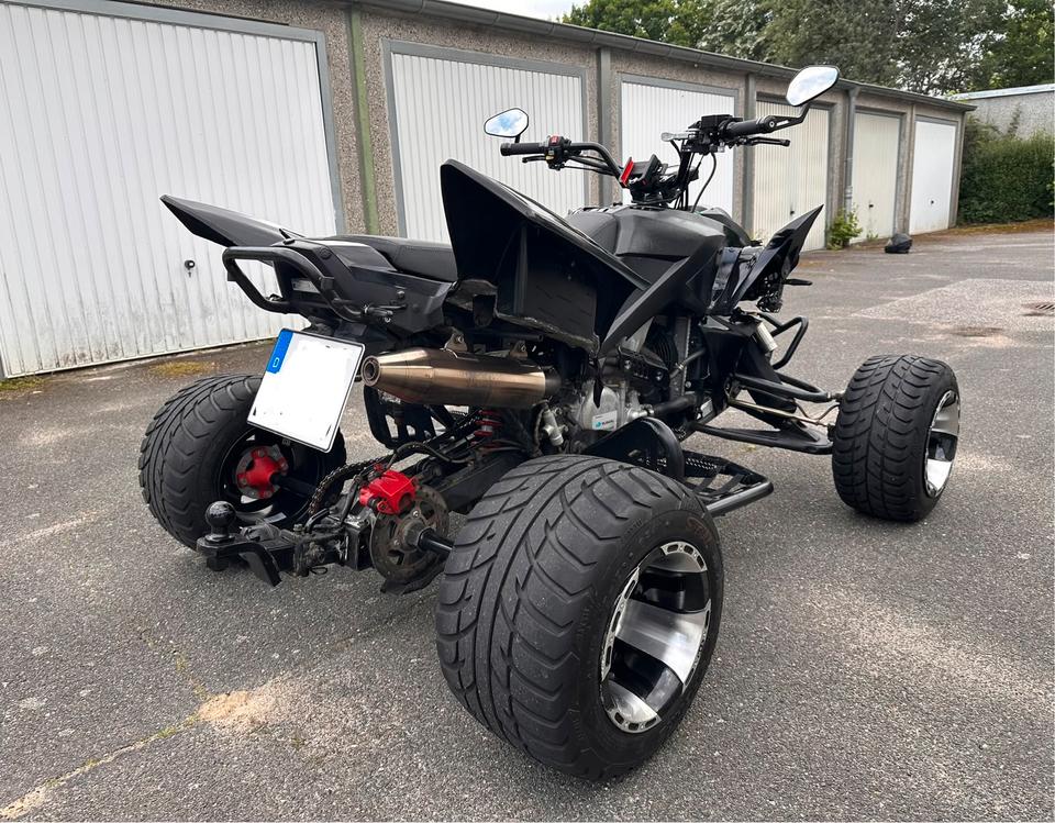 Weitere Motorräder Quad Online X5.5 LOF Zulassung Tief*Breit*Laut-Sportauspuff 2012 — interior
