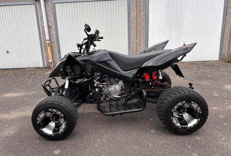 Weitere Motorräder Quad Online X5.5 LOF Zulassung Tief*Breit*Laut-Sportauspuff 2012 — engine 500 ccm