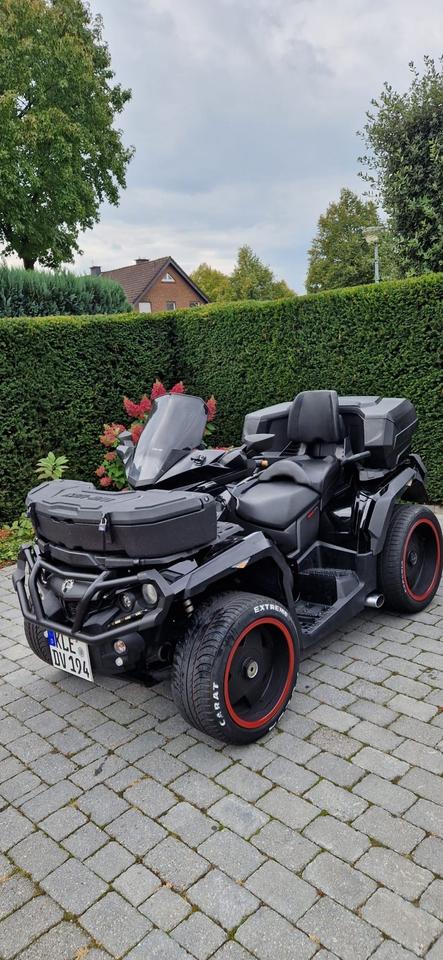 Weitere Motorräder Can-Am outlander 1010 XT Max 2013 — rear view