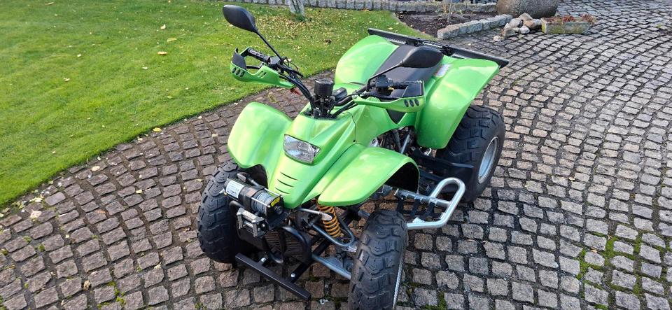 Weitere Motorräder SMC 250 Quad inklusive Rückwärtsgang HU/AU gültig und angemeldet 2005 — rear view
