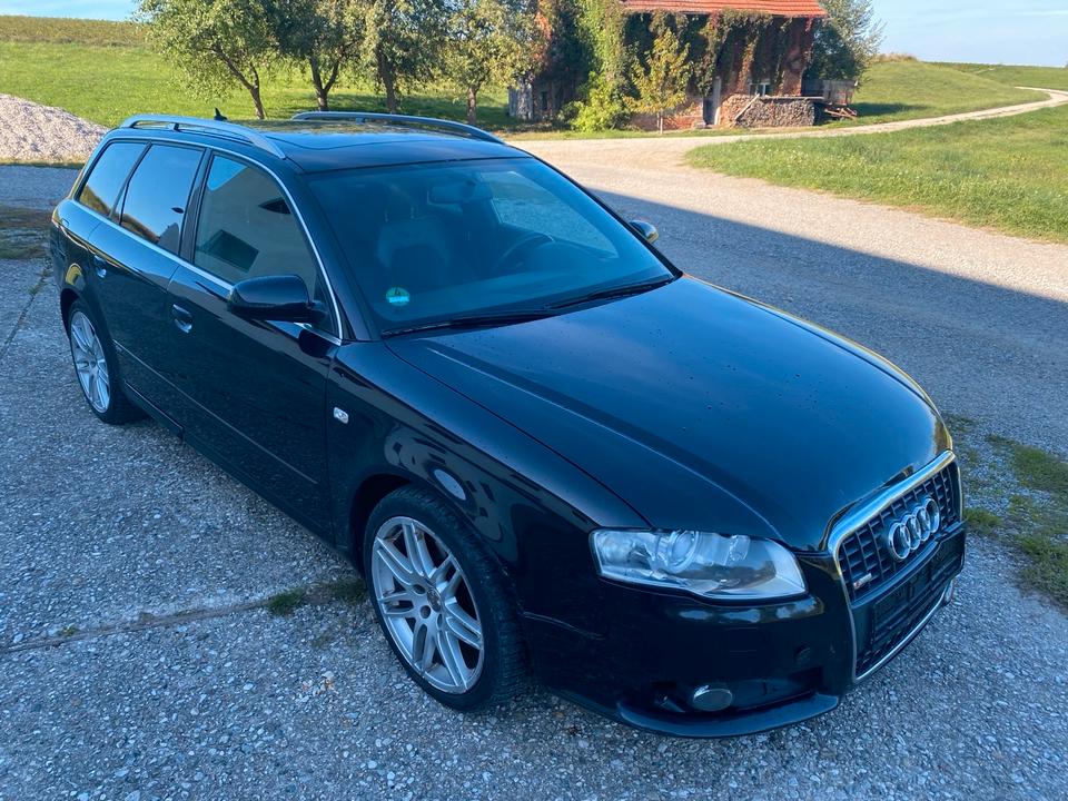 Audi A4 2007 — rear view