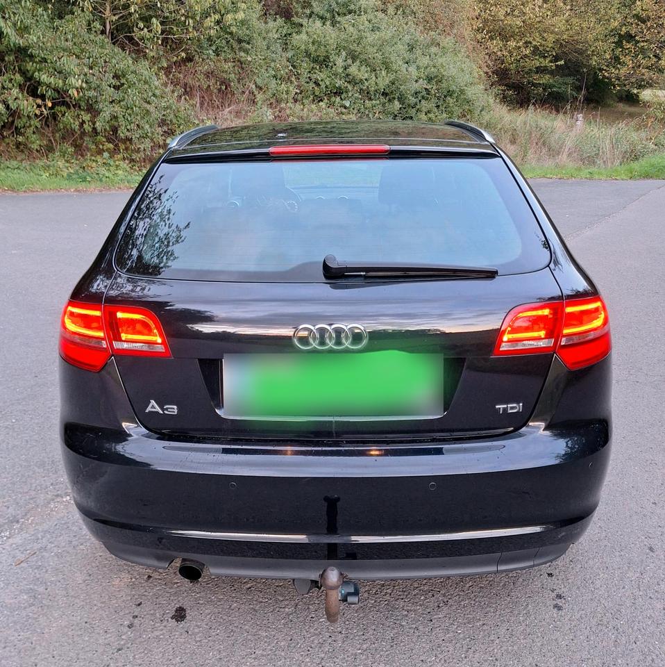 Audi A3 2012 — rear view