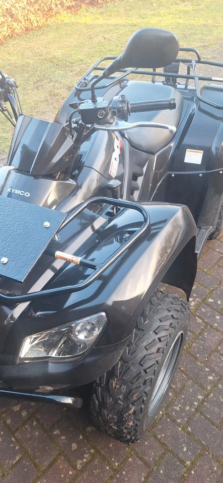 Kymco ATV Quad Kymco MXU 400 gebraucht, defekt 2014 — вигляд ззаду