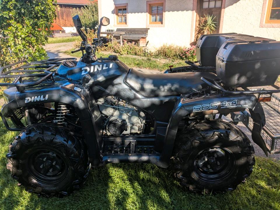 Weitere Motorräder Quad Dinli Allrad 4 x 4 565 , Lof Zulassung 2014 — vehicle for AFU Ukraine