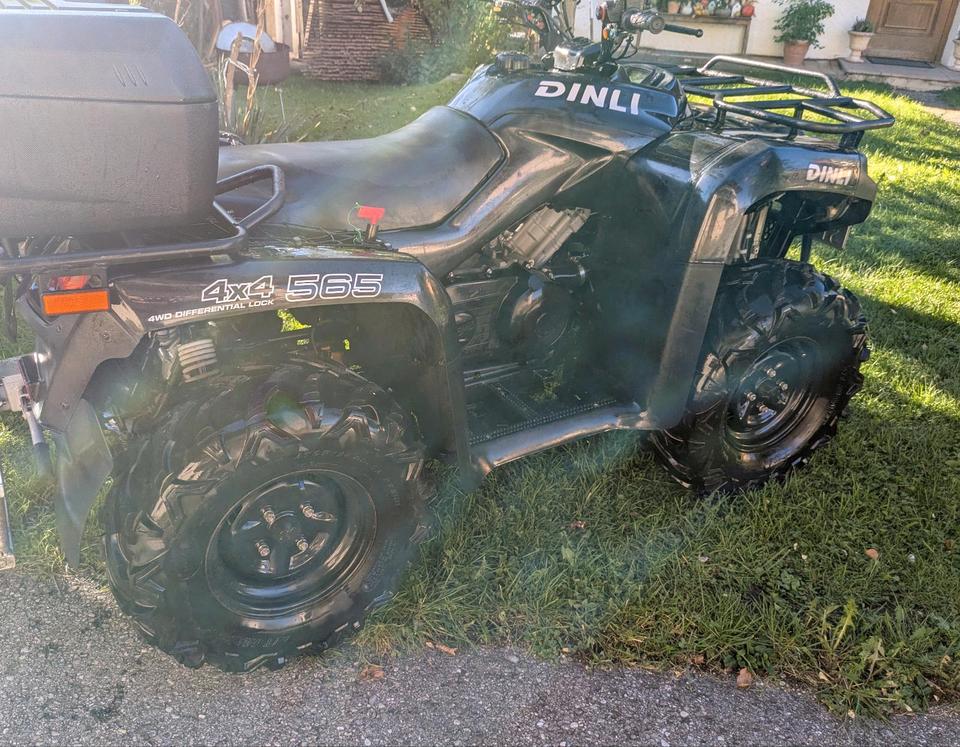 Weitere Motorräder Quad Dinli Allrad 4 x 4 565 , Lof Zulassung 2014 — interior