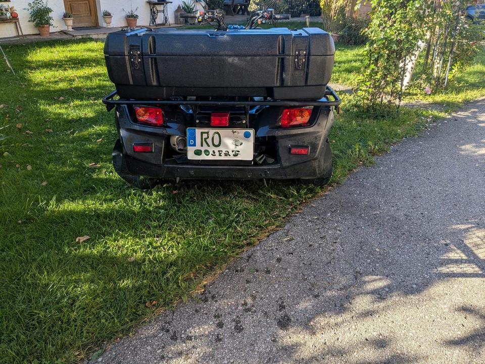 Weitere Motorräder Quad Dinli Allrad 4 x 4 565 , Lof Zulassung 2014 — engine 565 ccm
