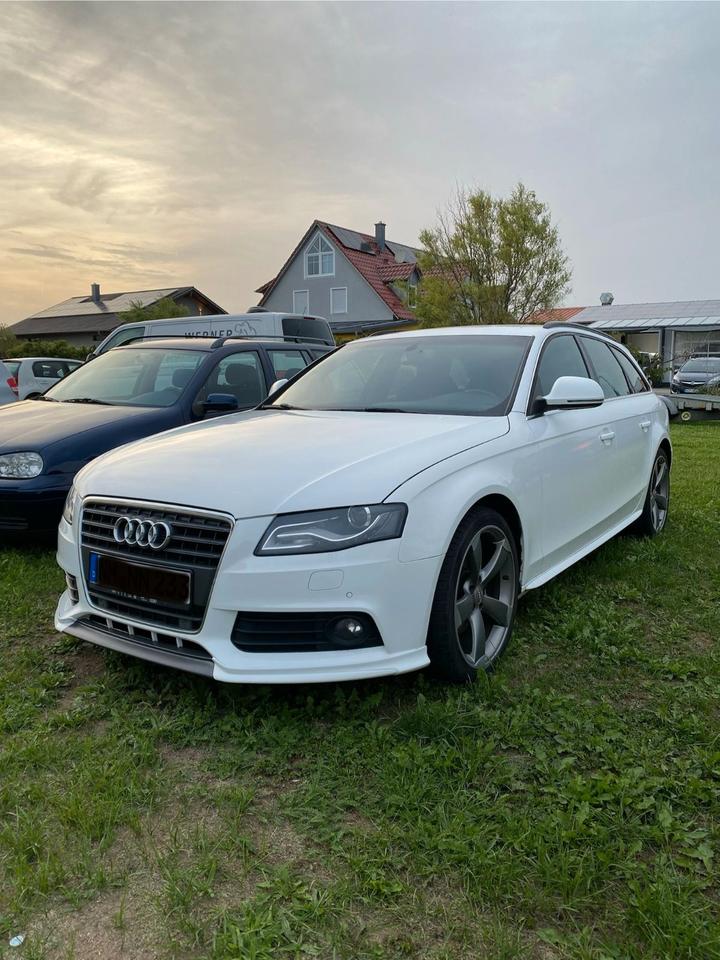 Audi A4 2009 — rear view