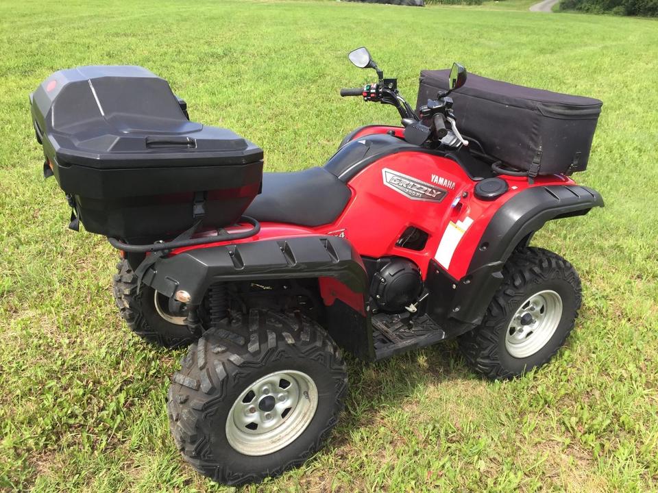 Yamaha Grizzly 700 4x4 LOF Zulassung 2007 — rear view