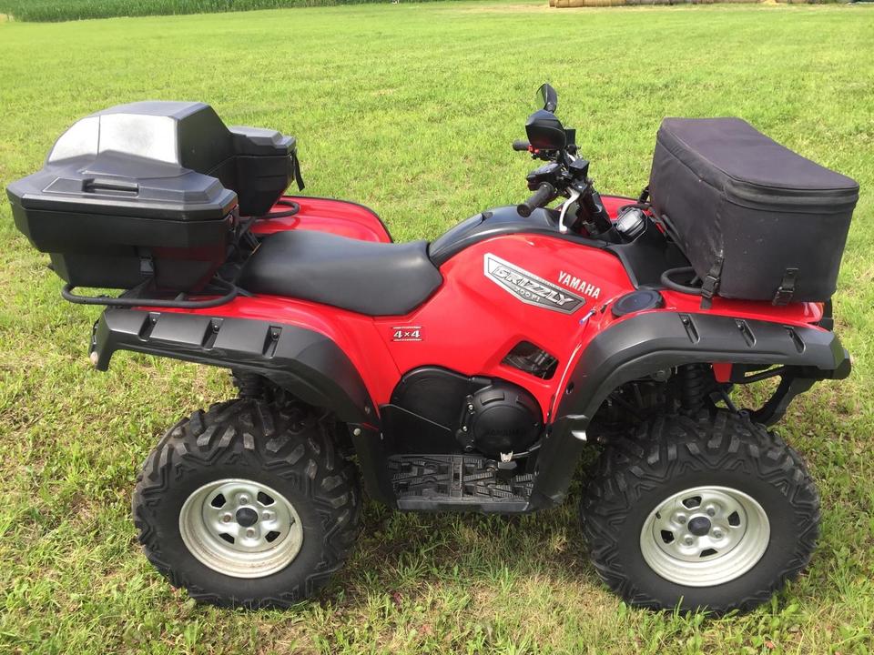 Yamaha Grizzly 700 4x4 LOF Zulassung 2007 — interior