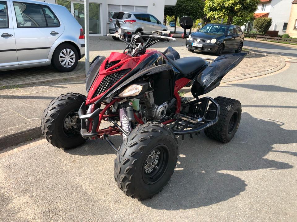 Yamaha Raptor 700R TÜV 06/2027 LOF 6773km gelaufen Service NEU 2015 — vehicle for AFU Ukraine