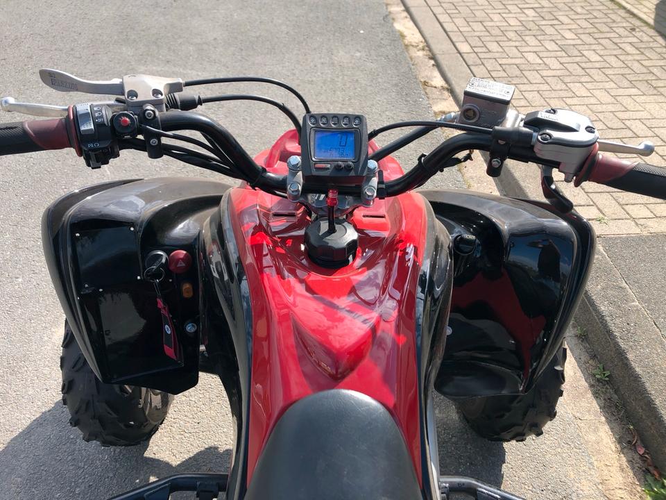 Yamaha Raptor 700R TÜV 06/2027 LOF 6773km gelaufen Service NEU 2015 — engine 686 ccm