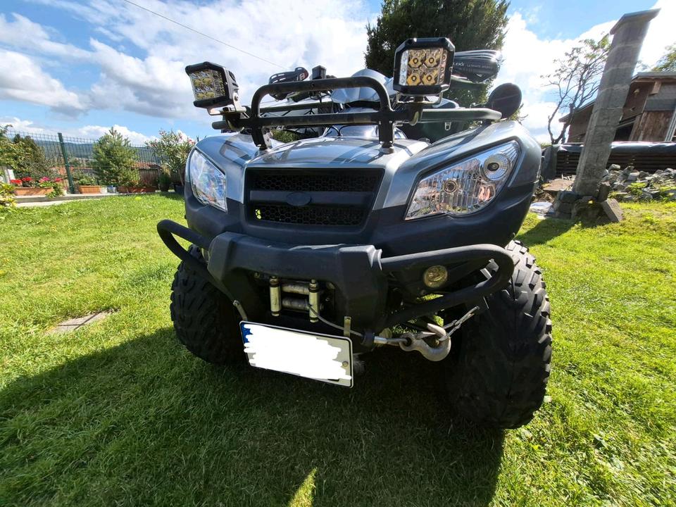 Kymco mxu 450i 4x4 2015 — photo 8