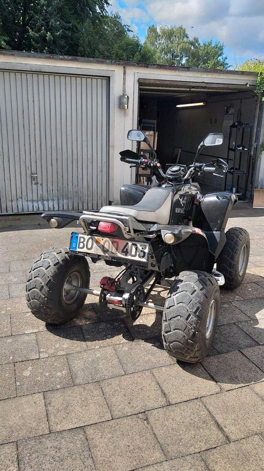 Weitere Motorräder Quad Adly Moto 220 Crossroad Sentinel Her Chee (Hercules) Bastler 2006 — rear view