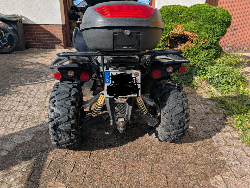 Kymco Maxxer 450i Quad 2010 — interior