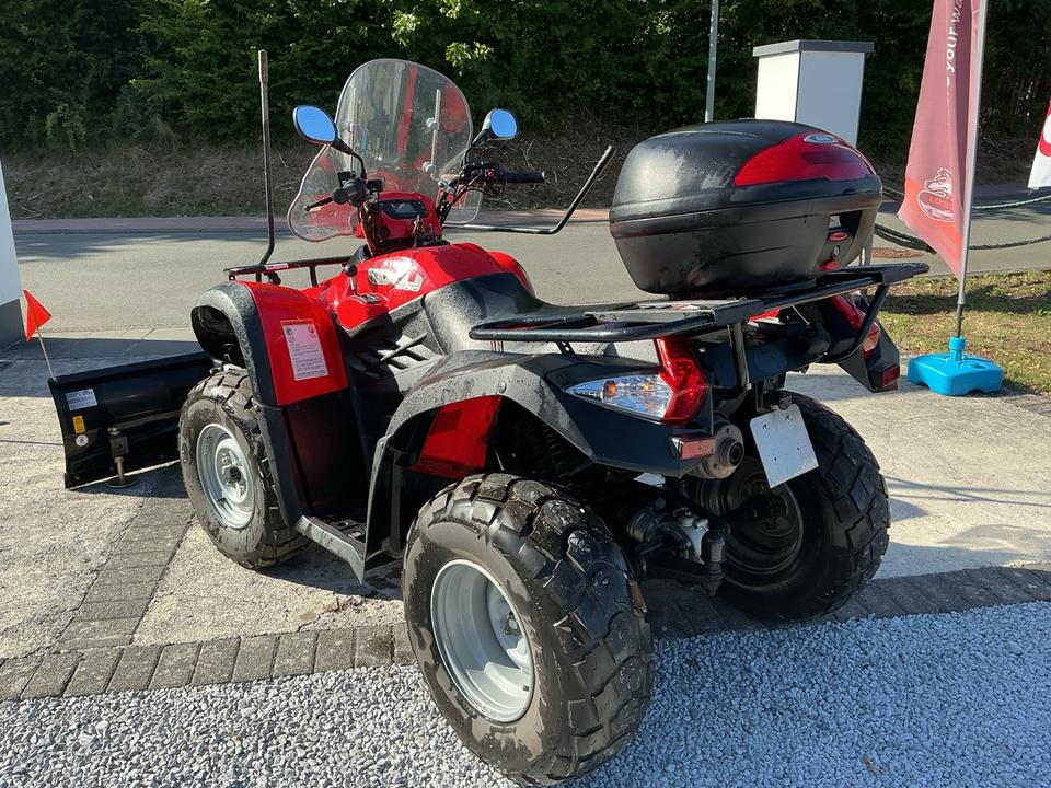Kymco MXU 500 Allrad AHK Schneeschild Koffer Finanzierung Lieferung 2007 — photo 10