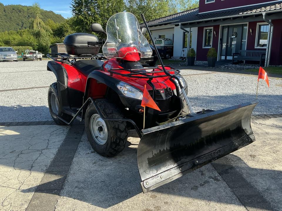 Kymco MXU 500 Allrad AHK Schneeschild Koffer Finanzierung Lieferung 2007 — photo 19