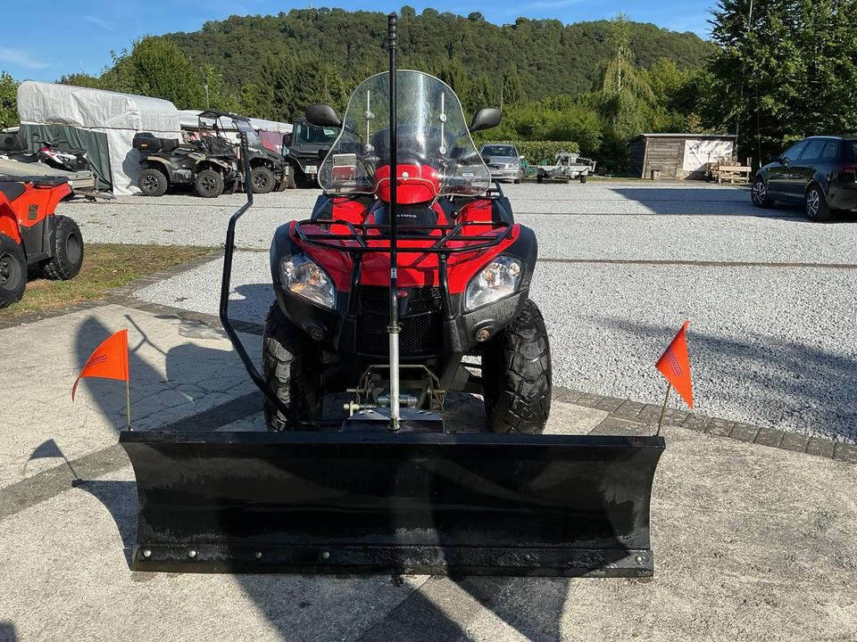 Kymco MXU 500 Allrad AHK Schneeschild Koffer Finanzierung Lieferung 2007 — interior