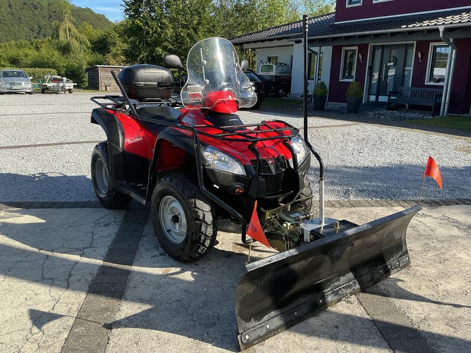 Kymco MXU 500 Allrad AHK Schneeschild Koffer Finanzierung Lieferung 2007 — photo 6