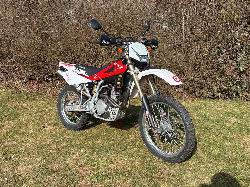 Husqvarna te 250 Motocross enduro Supermoto vgl 610 510 450 2007 — rear view
