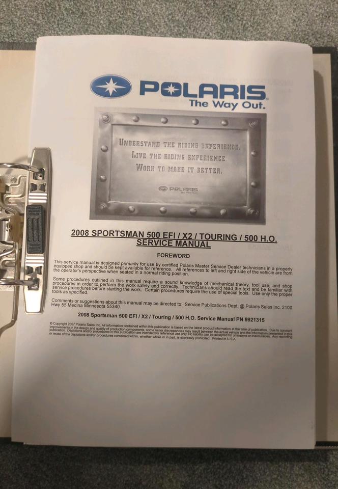 Weitere Motorräder Polaris Sportsman 500 EFI HO LoF-Quad 2008 — photo 7
