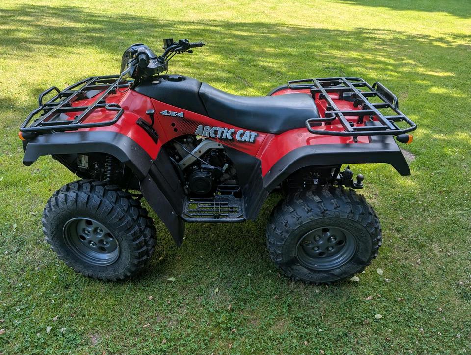 Weitere Motorräder Arctic Cat 500 Allrad 4x4 1.Hand Quad ATV 2004 — rear view