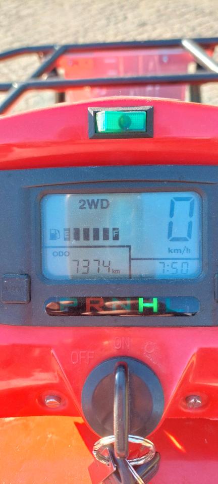 Kymco MXU 500 4X4 2009 — rear view