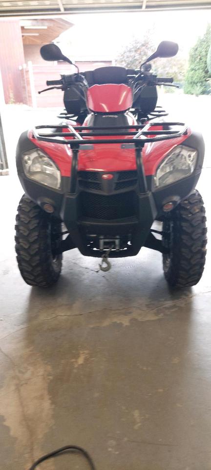 Kymco MXU 500 4X4 2009 — interior
