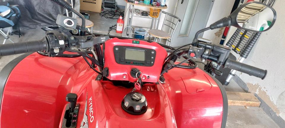 Kymco MXU 500 4X4 2009 — engine 499 ccm