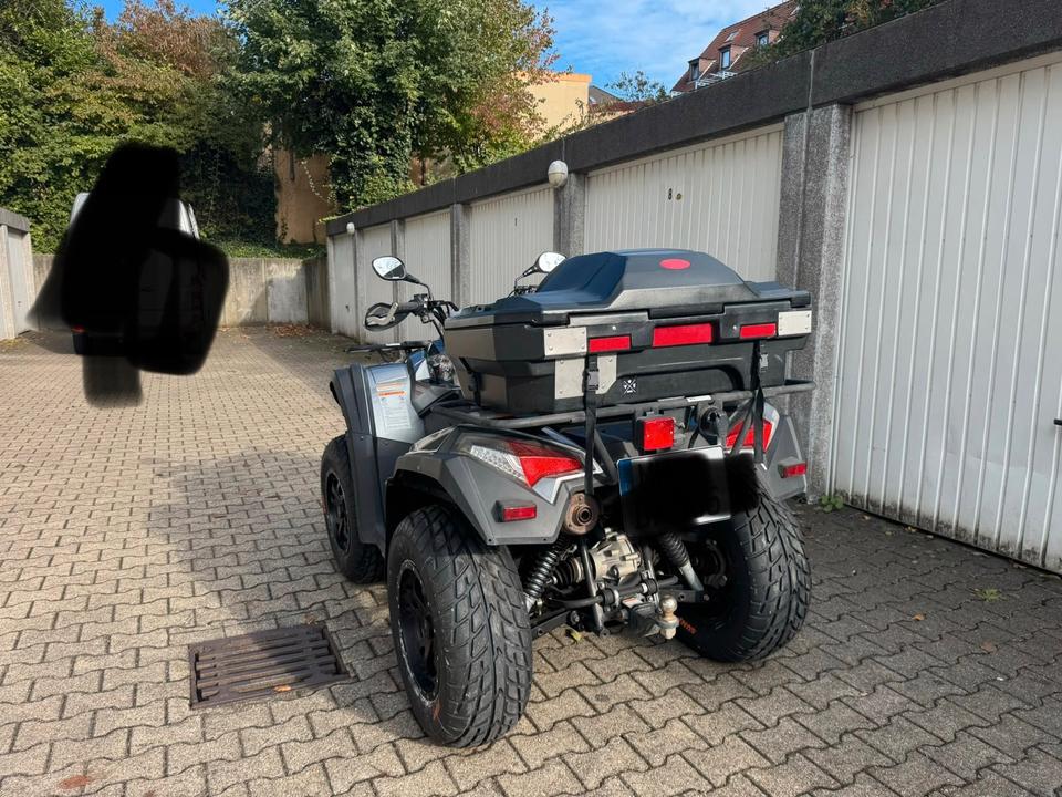 Kymco Quad Kymco mxu 700 Allrad 4x4 LOF Seilwinde 2014 — engine 700 ccm