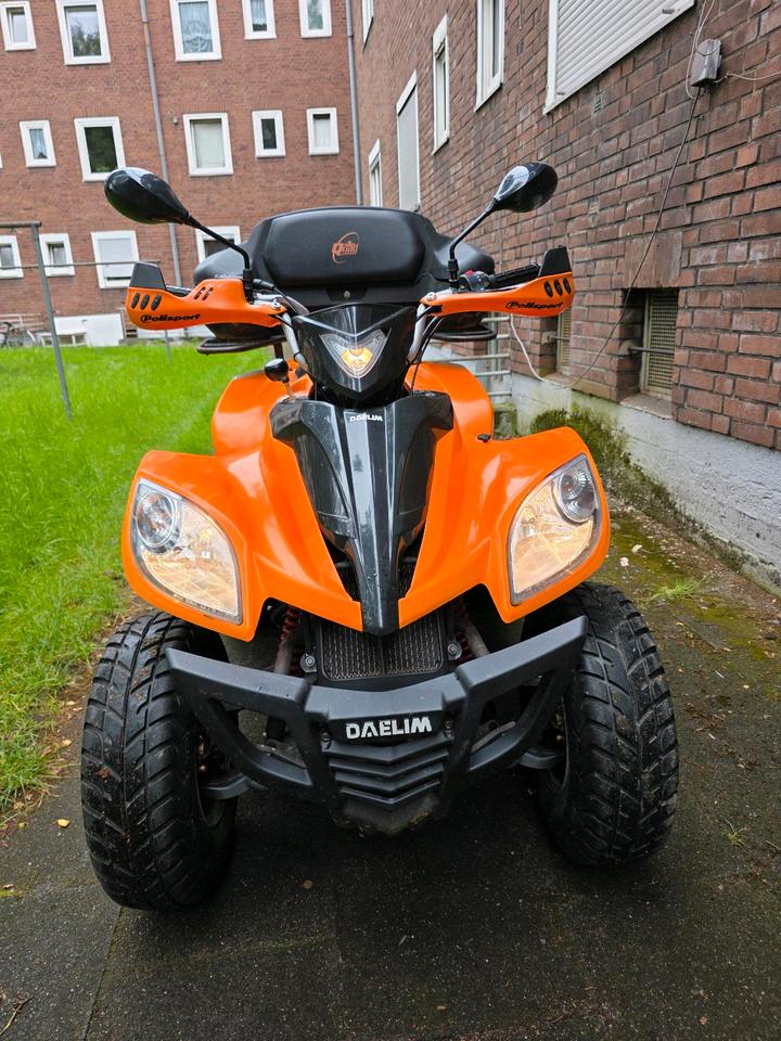  DAELIM ET300 AUTOMATIK QUAD ATV + KOFFER 2009 — rear view