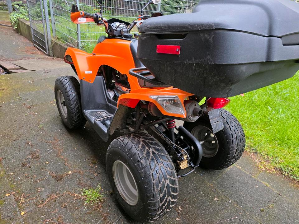  DAELIM ET300 AUTOMATIK QUAD ATV + KOFFER 2009 — interior
