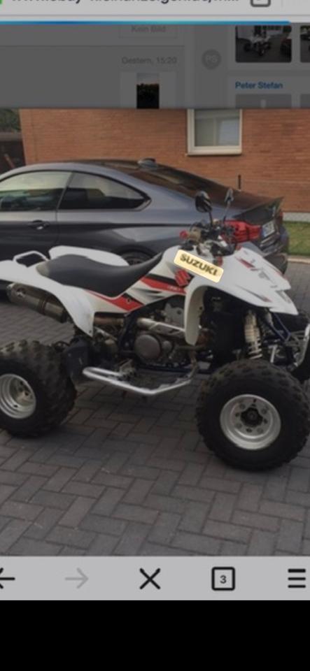 Suzuki LTZ400 2005 — rear view