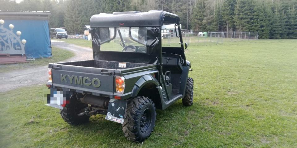 Kymco Quad 2014 — rear view