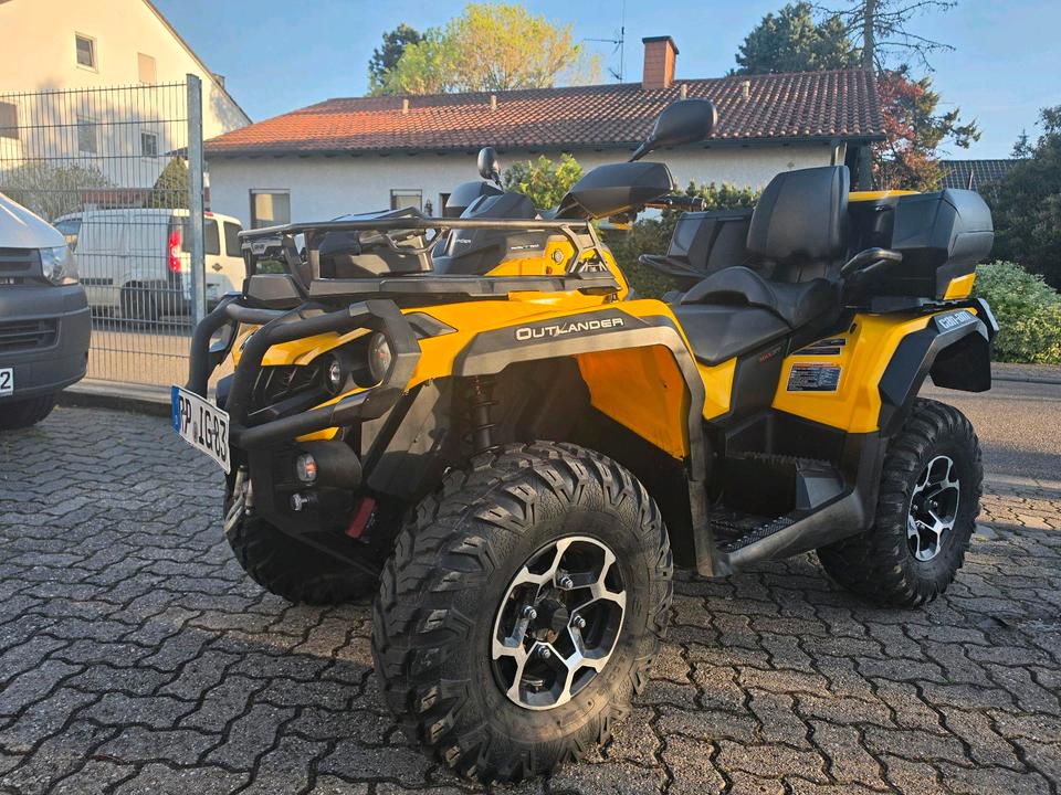  Can am Outlander 650 MAX G2 2014 — rear view